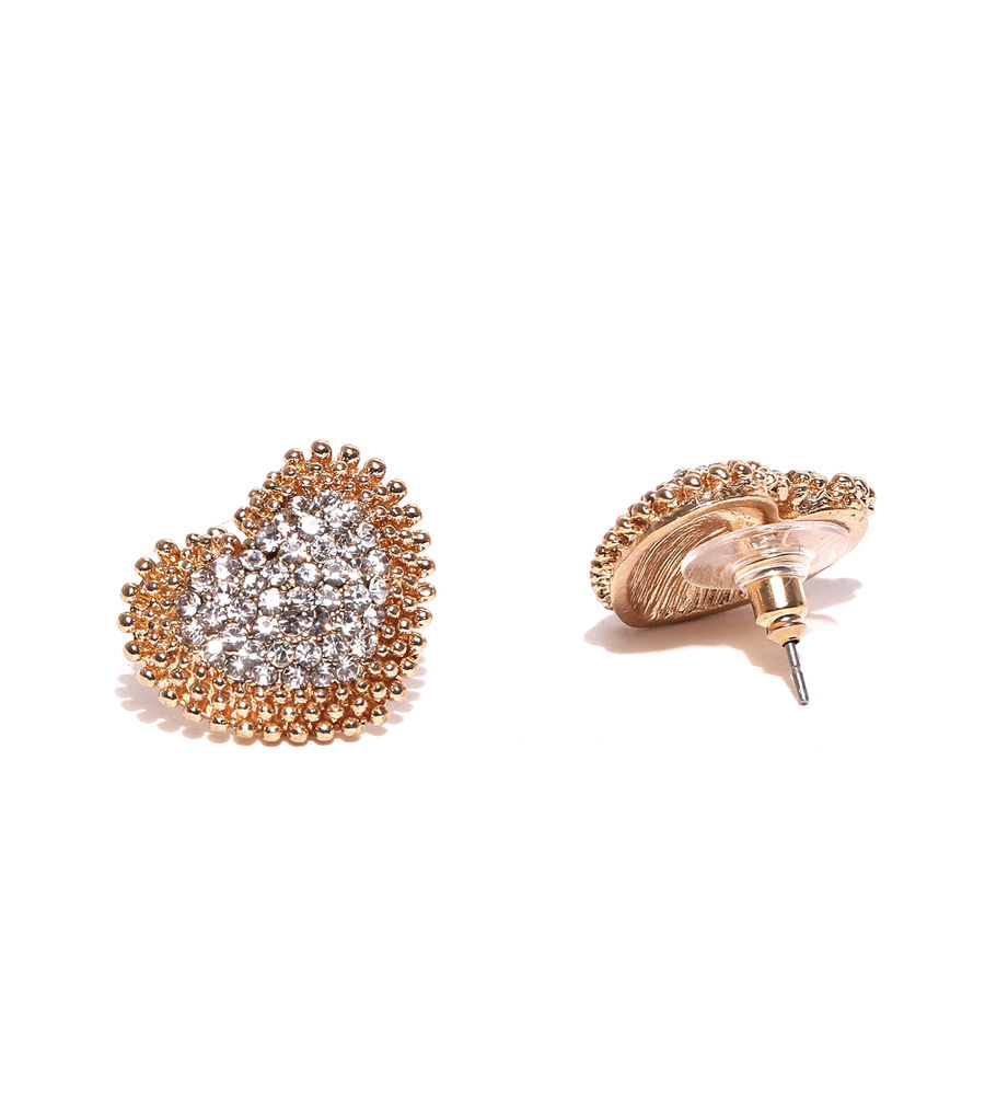 YouBella Gold-Toned Stone-Studded Jewellery Set